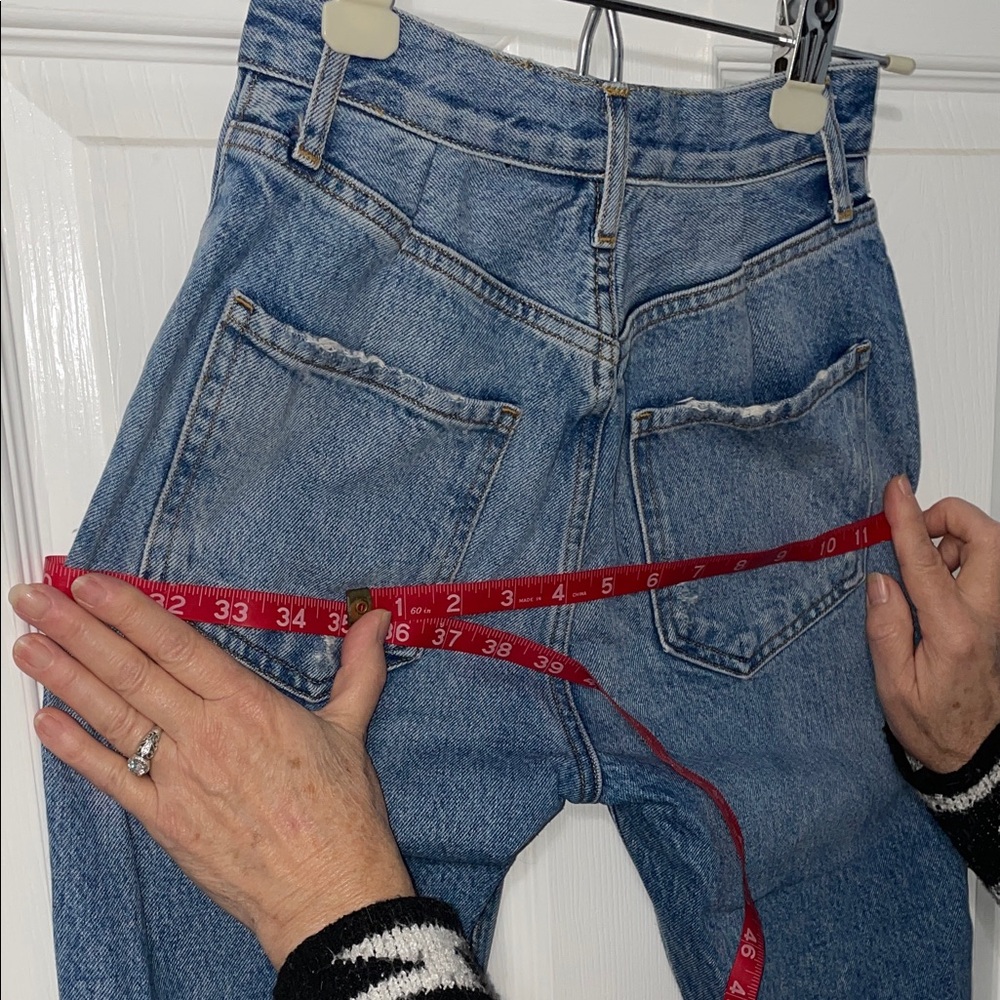AGOLDE Riley High Rise Straight Cropped Jeans - Picture 5 of 9